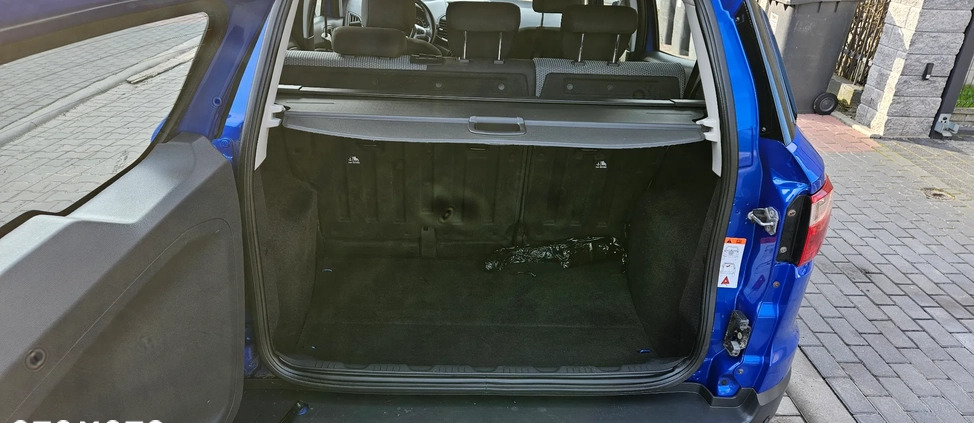 Ford EcoSport cena 37903 przebieg: 142347, rok produkcji 2014 z Zawiercie małe 631